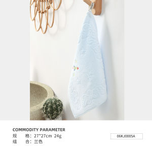 Gold Hand Towel Hanging Anti-Mite Antibacterial and Mildewproof Pure Cotton 100% Cotton Handkerchief Kids Adult Washing Face For Home Water Absorption