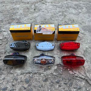 LAMPU STOPAN STOPLAMP BELAKANG SET PANGKON V80 ALUMUNIUM CB100 CB MODEL BSA LED DIAMOND IMPORT