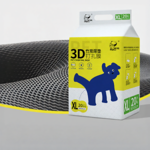 PET BEST | Odor-Controlling Thickened Absorbent Bamboo Charcoal Paper Puppy Cat Pee Pads