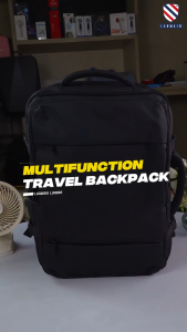 Lanwain Travel Backpack 9014 Tas Ransel Pria Expansion Waterproof Tahan Air