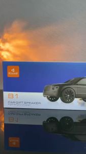 KISONLI Speaker Bluetooth Mobil B1 Solar Car Wireless Mega Bass With 2 Flashlight
