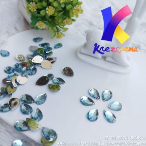 Payet Diamond Tempel Bentuk Tetes Per-10 Gram