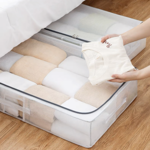 kotak penyimpanan Storage Box box container Multifungsi Frame Baja Baju Penyimpanan Box serbaguna kotak tahan air Kotak Penyimpanan di Bawah Tempat Tidur