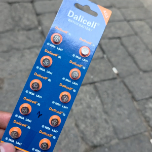 DALICELL BATRERAI LR41 / AG3 / 736 HARGA PER LEMBAR BATRE BATTRY