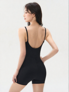 Quick-Dry Padded Yoga Onesie