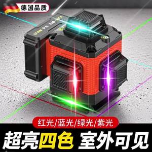 CHUANGYI | 12-Line 4-Color Outdoor High-Precision Auto-Leveling Infrared Laser Level