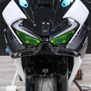 For CFMOTO CF MOTO 675SR 675 SR-R 2024 Winglets Aerodynamic Wing Spoiler Lower Lip Fixed Wing Motorcycle Front Fairing