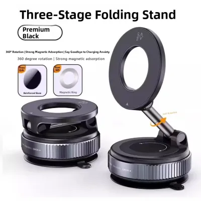 NAILI | Magnetic Vacuum Suction Cup Car Phone Holder