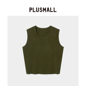 Wool-blend Slim Navy Collar Vest & Cardigan Set