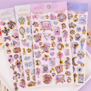 Shanle | 3D Relief Acrylic Gem Decorative Stickers