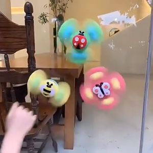 Combo 3 con quay spinner dính tường chong chóng quay vui nhộn an toàn cho bé