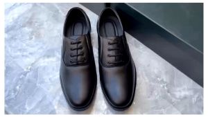 Giày xỏ tây nam da thật mũi bo tròn L64 giả cột dây . Bảo hành 12 tháng