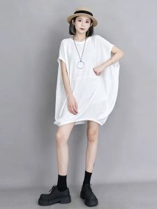 uump | Đầm Túi Dơi Phối Form Suông Trẻ Trung Nữ