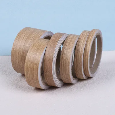 1Roll 10m Furniture Self-adhesive Edge Banding Tape Wood Grain for Refurbishment Cabinets Seams Repair Door Frames Wall Decor