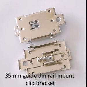 35MM Rail Mounting Bracket Single Phase Solid State Relay DIN Electrical Rail Fixing Clip Adaptor
