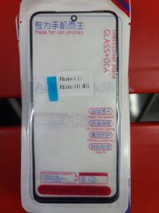 Kính ép liền keo Redmi Note 11 4G/ Note 10s / Note 10 - 4g / Note 11S / Note 12s / M4 pro zin new