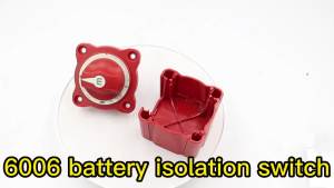 12V-48V 100A-300A Car Auto RV Marine Boat Single Circuit Selector Isolator Disconnect Rotary 6006 M Series Battery Switch Cut