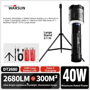 WARSUN | Super Bright Laser Flashlight