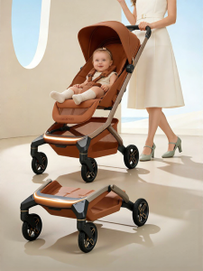 Xe đẩy trẻ em gấp gọn ngả lưng siêu nhẹ đạt tiêu chuẩn cabin máy bay cho bé 0-3 tuổi