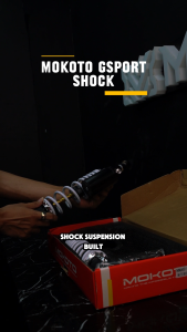 MOKOTO NMAX AEROX V2 V3 STANDARD / TURBO G-SPORT REAR SHOCK ABSORBER 275MM/305MM FOR NMAX / AEROX MOTORCYCLE 2PCS