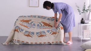 🔥ผ้าคลุมโซฟา 🔥พร็อพถ่ายรูป พรมโบฮีเมี่ยน ชุดโซฟากันลื่นกันฝุ่นชุดโซฟาอเนกประสงค์สำหรับฤดูกาลทั้งสี่