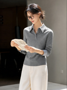 Vimly | Color Blocking Design Long Sleeve T-Shirt for Women