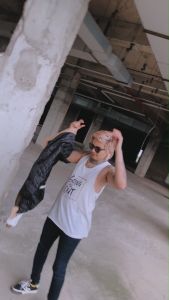 Jaket Bomber Varsity Vintage Pria Gaya Jalanan Berdiri Bordir BGSR