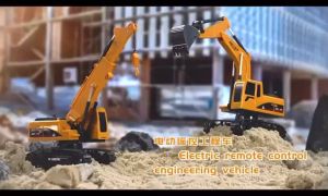 RDR1168 MAINAN MOBIL RC TRUK EXCAVATOR MODEL DENGAN BATERAI CAS 5CH HEAVY DUTY MAINAN RC BEKO
