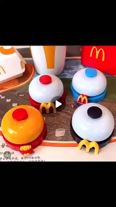 Pet Training Bell Cats Press Ringing Bells for Meals Interactive Feeding Call Bells Cat Dog Toy Teaser Handheld