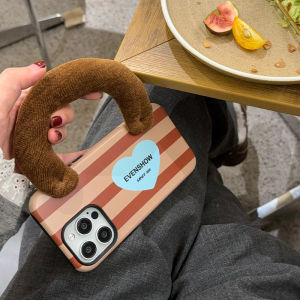 Evenshow Ultra-Cute Mobile Phone Case with Lanyard Protection for  14Plus 13 High-End Feelings Customizable Design