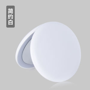 Mini Makeup Mirror Portable with Light Charging 10 Times Zoom Portable Handheld Folding Led Makeup Small Mirror Gift