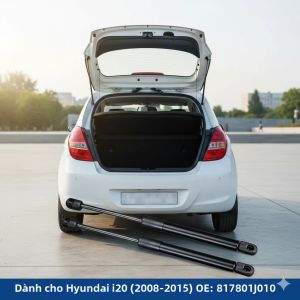 2 Chiếc Hyundai I20 2008-2015 Phía Sau Cổng Sau Khởi Động Cốp Xe Gas Hỗ Trợ Thanh Chống Kim Loại Chất Lượng Cao Tự Động Phụ Kiện 817801J010