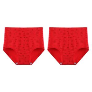 Miiow | High Waist Pure Cotton Triangle Underwear For Women Snake Year Large Size Comfortable Breathable Womens Briefs Maternity Panties
