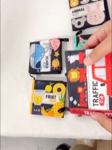 Mumystation Baby Soft Book Early Educational Children Baby Cloth Book Fabric Buku Kanak Kanak Toddler Book