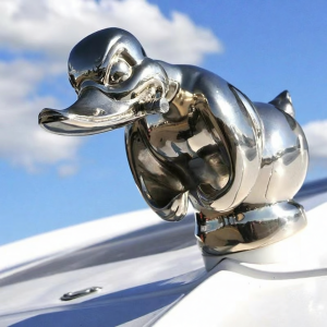 Shiny Angry Duck Car Decor
