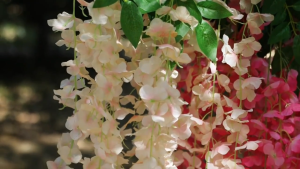36pcs 110cm Artificial Wisteria Vine Garland - Silk Flower Hanging Decoration for Home Party and Wedding.