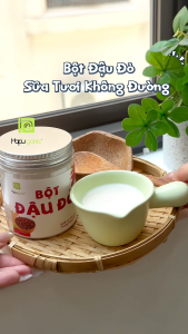 Hũ Bột Đậu Đỏ Nguyên Chất Hapuganic Mặt Nạ Bột Tắm Body Đắp Mặt Dưỡng Ẩm Cho Da Giảm Mụn Thâm Trắng Da