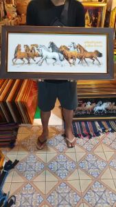 ม้า - กรอบรูป - ม้ามงคล - ม้าแปดเซียน - มั่ง มี ู่สำหรับศรี - สุข ร่ำรวย ของขวัญ ของที่ระลึก จัดฮวงจุ้ย แต่งบ้านฮวงจุ้ย - ฮวงจุ้ย