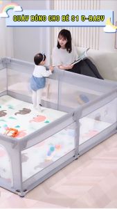 Quây Bóng V-BABY Quây Cũi Nhà Bóng Cho Bé S01 (KÈM QUÀ TẶNG)