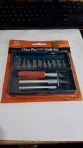 Pisau Ukir Pahat Set 13pcs: Alat Ukir Pahat untuk Desain Rumah & Kerajinan