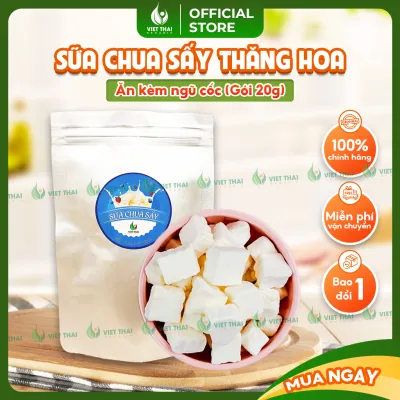 🎯 🎯 Sữa Chua Sấy Thăng Hoa - Giòn Chua Chua Ngọt - Hỗ Trợ Tiêu Hoá Tăng Sức Đề Kháng Đep Da (Việt Thái Organic)