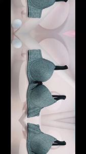 วัสดุผ้าฝ้าย เสื้อในแฟชั่นมีโครง 2 ตะขอ เช่นกัน ส่งจากไทย