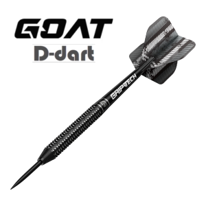 GOAT STEEL TIP DARTS - 21G/28G/32G SPROCKET 90% Tungsten DART SET ORIGINAL STEEL DART (ARROW DART KELULI)