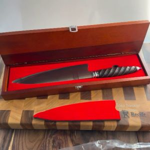 Pisau Koki HEZHEN: Profesional & Baja Bohler M390