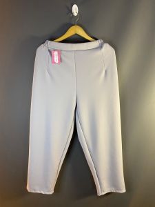 Cassandra Pants Scuba Super Jumbo BB 50-100 Kg Baggy Pants / celana kerja wanita / celana baggy