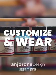 Angelus Leather Dye Set Colorant Pigment Bag Shoes DIY Kit Water-Based Acrylic Paint Suitable for Leather Fabric Plastic