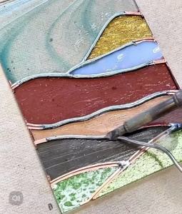 Premium solder for stained glass 60/40 tin/lead 450g / 1 pound spool 2.3mm diameter