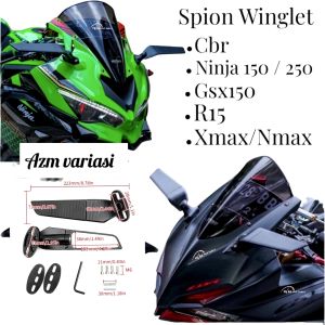 Spion Winglet Stealth: Pilihan Aksesoris Motor R15 R25