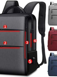 กระเป๋าเป้สะพายหลังความจุขนาดใหญ่สำหรับผู้ชายและผู้หญิง กระเป๋าใส่โน้ตบุ๊ก 18 นิ้ว กระเป๋าใส่ของสำหรับเดินทางแบบลำลองสำหรับเยาวชน