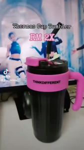 Thermos Cup Water Bottle Coffee Mug 316 Stainless Steel Large Capacity Lid With Handle 860ml